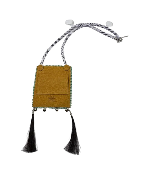 Beaded Rectangle Medallion & Card Holder | Ironstar Co