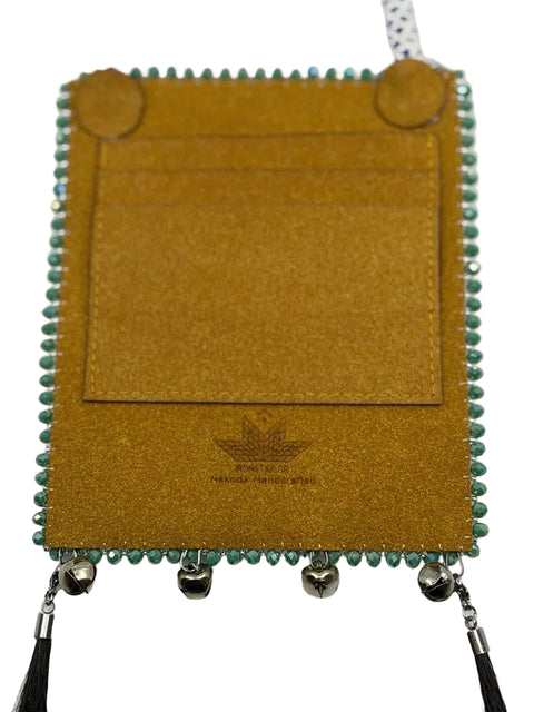 Beaded Rectangle Medallion & Card Holder | Ironstar Co