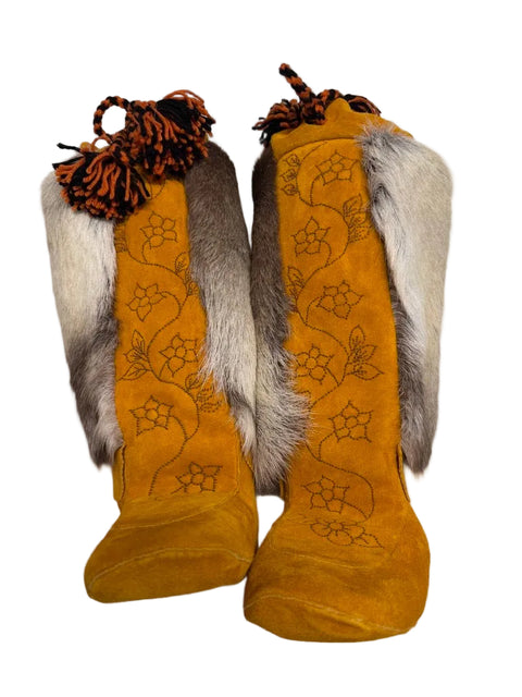 Caribou Fur Mukluks