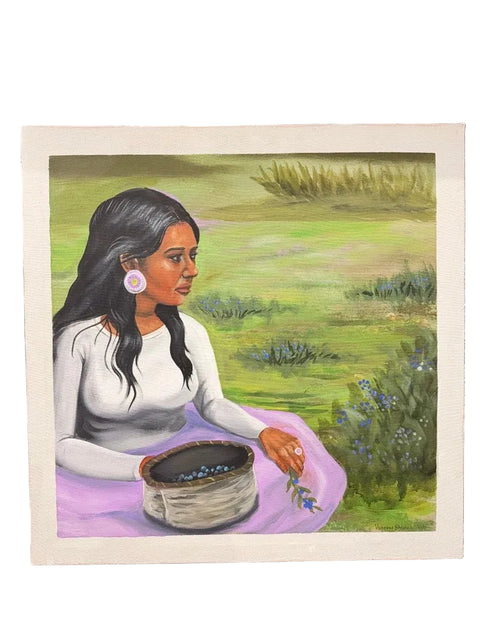 Blueberry Gathering (By Venessa Stephens, 2025)