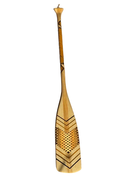 DECORATIVE PAINTED PADDLE - WALLEYE