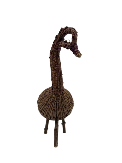 Traditional Standing Tamarack Bird Decoy (ML)