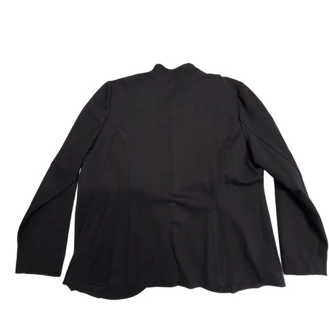 Eastern Woodland Floral Stretch Blazer – Black