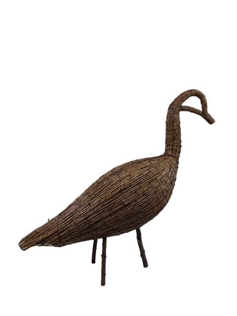 Extra Large Standing Tamarack Goose Decoy