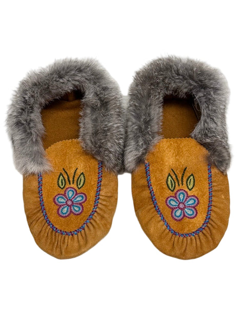 Moosehide Slippers By MaryAnn
