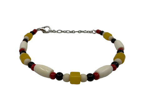 Handmade Pipe-Bone Bracelets by Cree Artist Beth Sealhunter