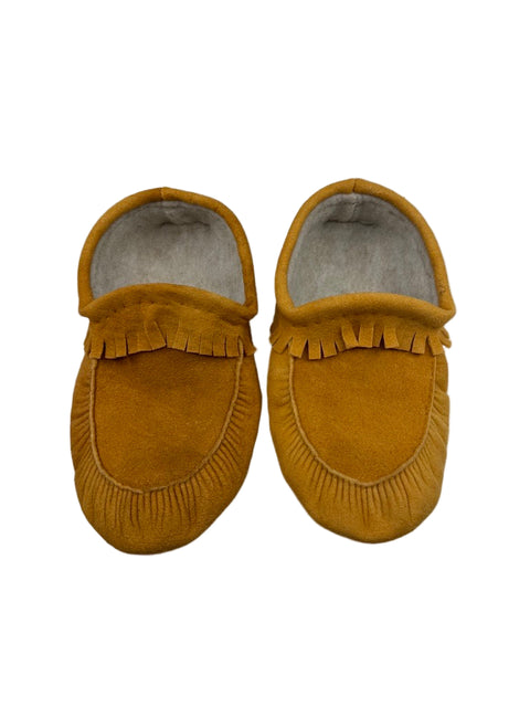 Men's Handmade Moccasins – Smoked Moose-Hide