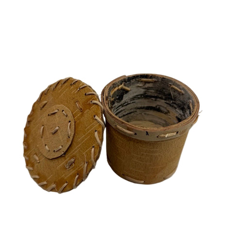 Birch Bark Storage Container