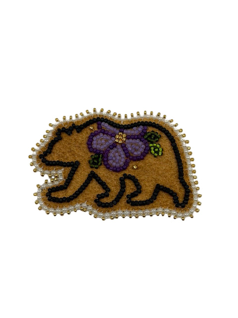 Beaded Moosehide Magnets