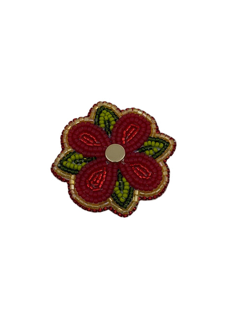 Beaded Moosehide Magnets