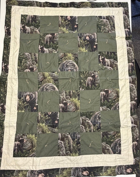 Handmade Cree Baby Blankets — Animal Patchwork Collection