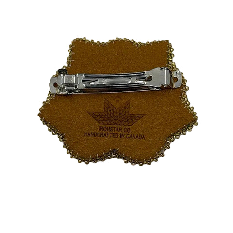 Beaded Flower Hair Barrette | Ironstar Co