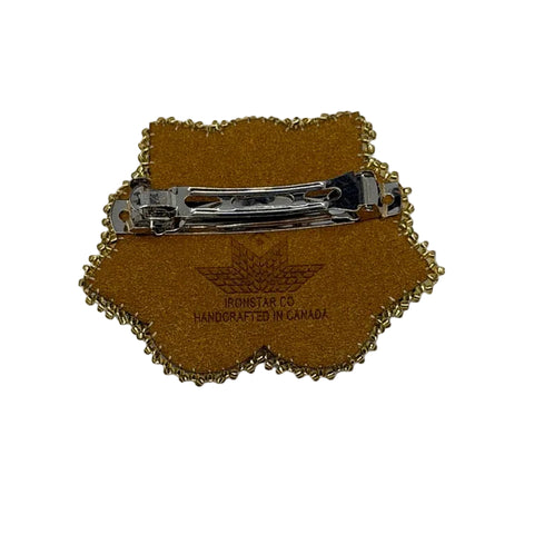 Beaded Flower Hair Barrette | Ironstar Co