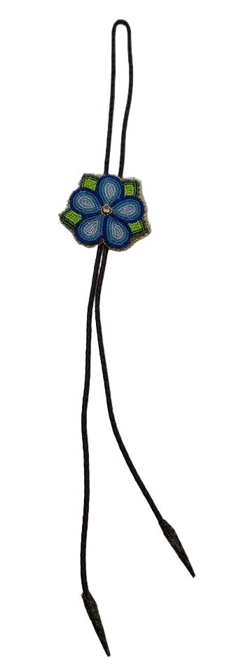 Beaded Bolo Tie with Floral or Strawberry Design | Ironstar Co