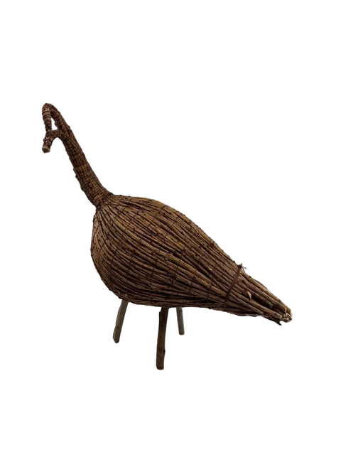 Standing Tamarack Bird by Darcy Blackned