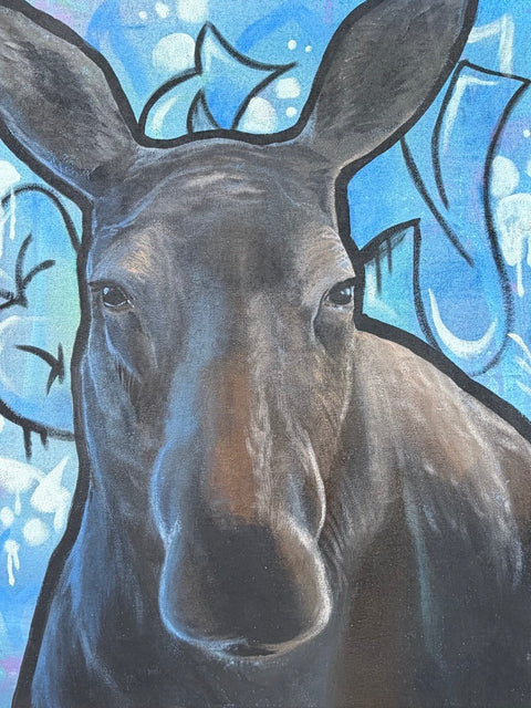 Moose Series – Original Acrylic Paintings (16 x 20)