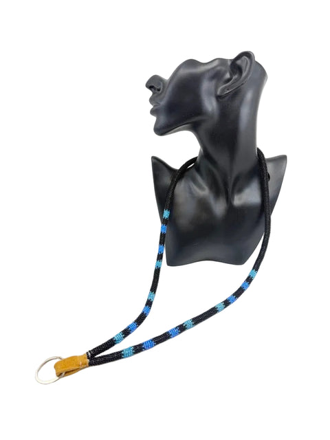 Hand-Beaded 18" Lanyard by Emily