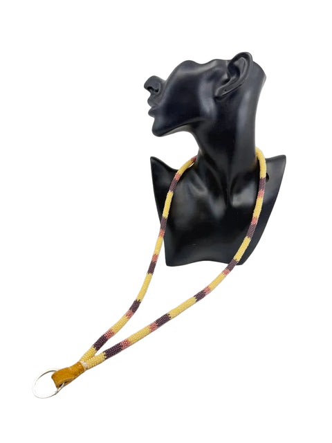 Hand-Beaded 18" Lanyard by Emily
