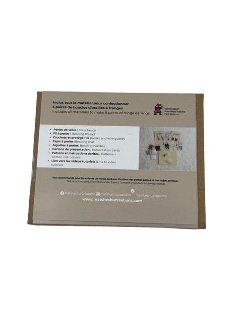 (5) Fringe Earrings DIY Kit – Intermediate Level