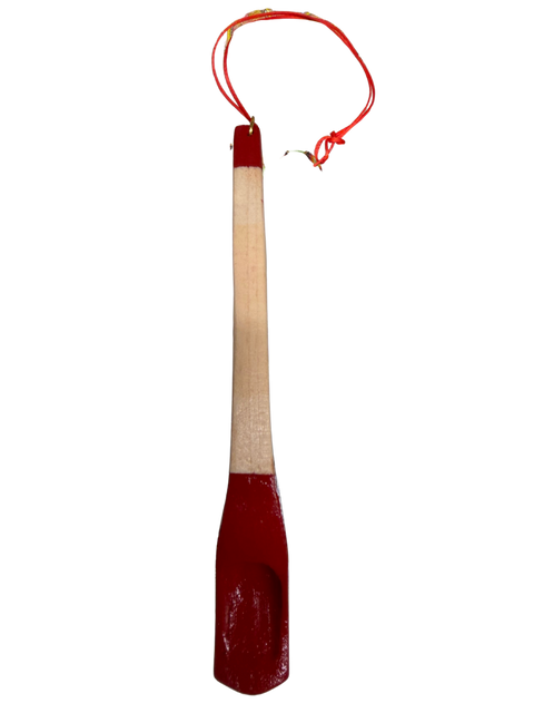 Miniature Hand-Carved Snow Paddle