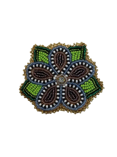 Handcrafted Beaded Hair Barrettes by Amy