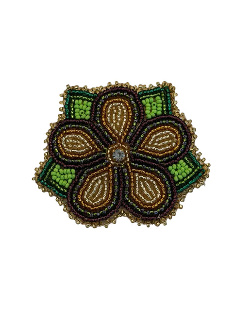 Handcrafted Beaded Hair Barrettes by Amy