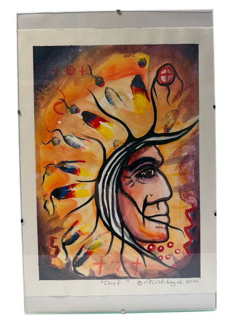 Chief – Original Watercolour (2025) (15"x11") (2025)