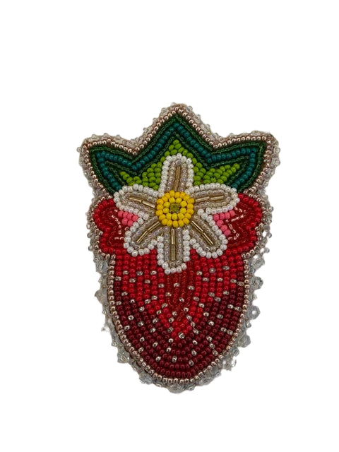 Handcrafted Beaded Hair Barrettes by Amy