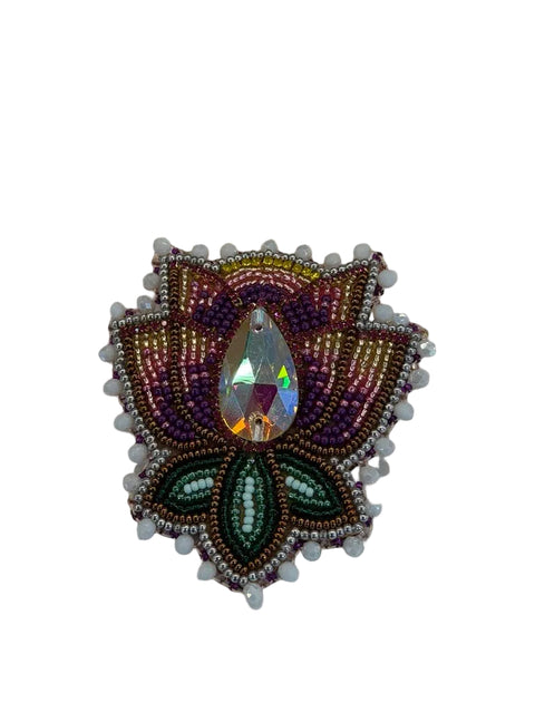 Handcrafted Beaded Hair Barrettes by Amy