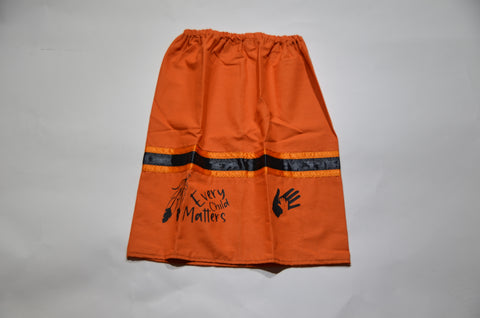 Orange Every Child Matters Ribbon Skirt (Child, 18.5")