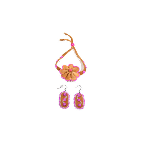 Earrings and Bracelet Set