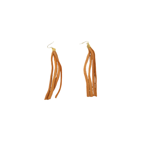 Moosehide Fringe Earrings