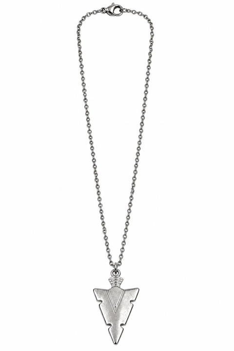 Arrowhead Charm Necklace (Stainless Steel)