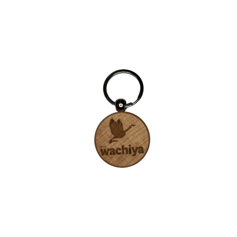 Wachiya Oak Keychain with Logo