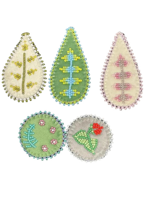 Beaded Brooch