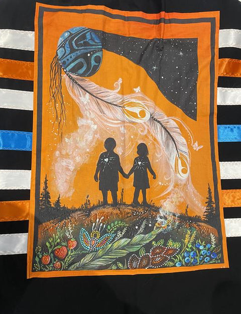 Every Child Matters Ribbon Skirt - Gloria Hunter, Waswanipi