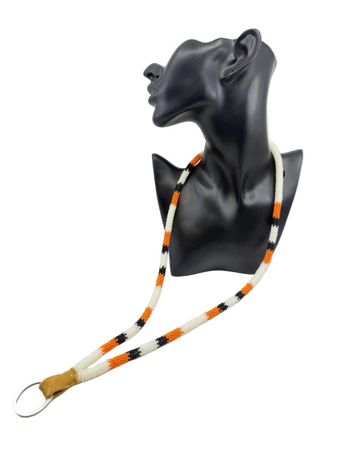 Hand-Beaded 18" Lanyard by Emily