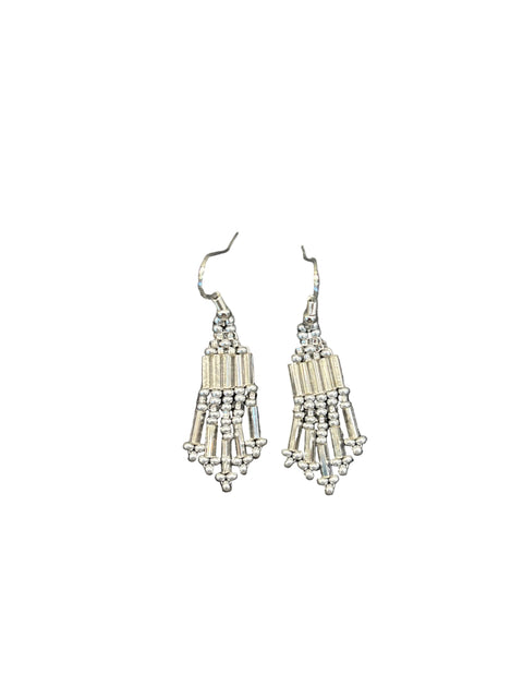 Small Bugle Bead Earrings