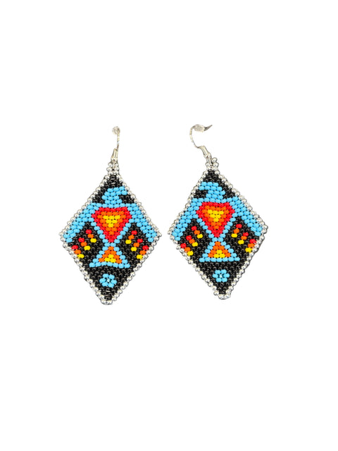 Geometric Diamond Earrings