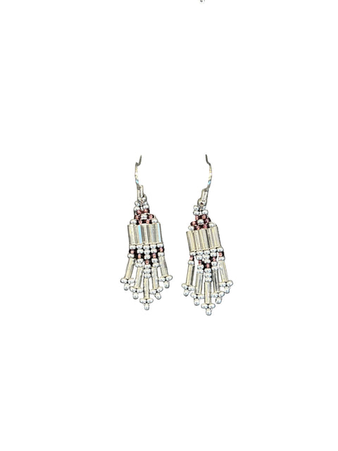 Small Bugle Bead Earrings