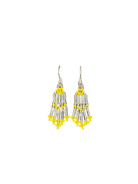 Small Bugle Bead Earrings