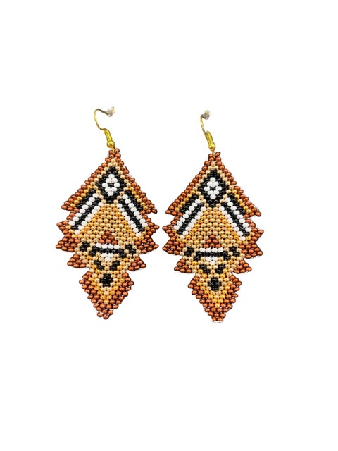 Tiered Geometric Earrings
