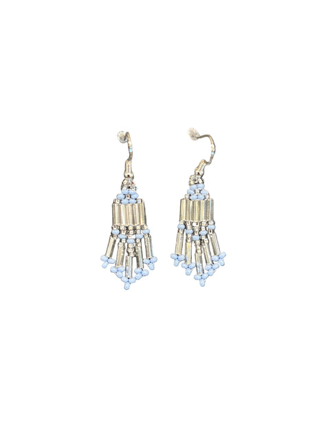 Small Bugle Bead Earrings