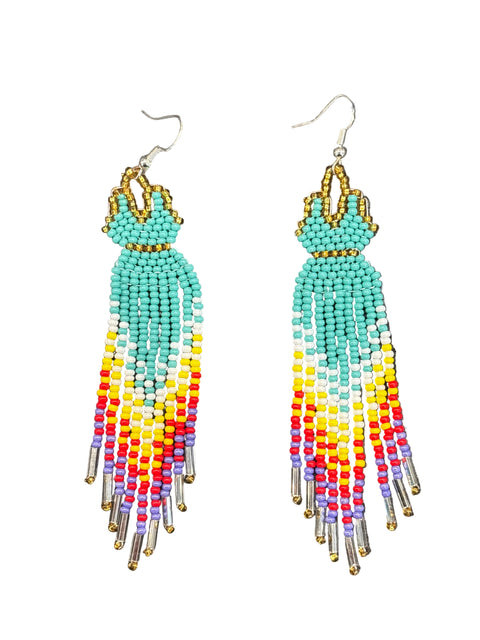Short Fringe Earrings