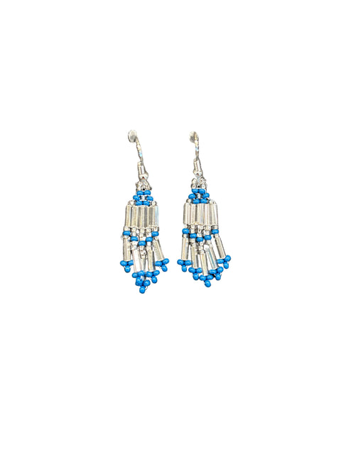 Small Bugle Bead Earrings