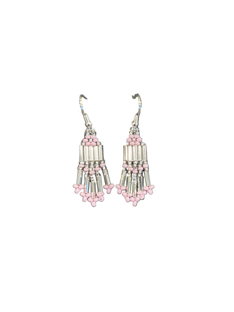 Small Bugle Bead Earrings