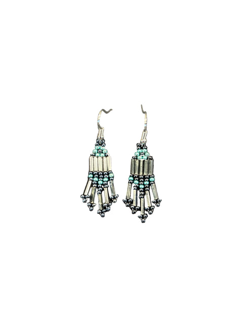 Small Bugle Bead Earrings