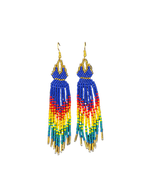 Short Fringe Earrings