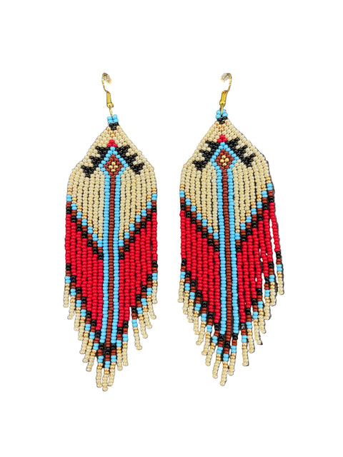 Arrow Fringe Earrings
