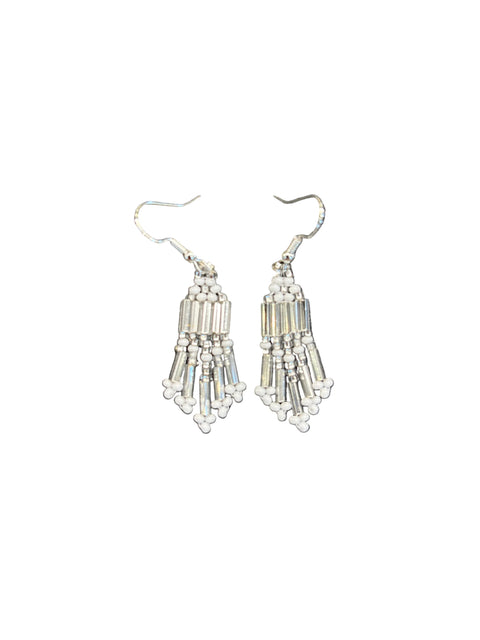 Small Bugle Bead Earrings